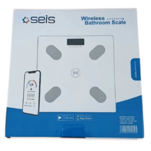 Balanza Digital Seis Af24010 Bluetooth 180kg Blanca