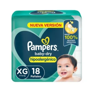 Pampers baby dry  x18 XG