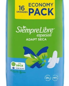 SIEMPRE LIBRE TOALLA ESPECIAL X 16U SECA