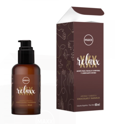 Maxx aciete para masaje corporal