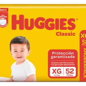 Huggies classic pack ahorro x52 XG