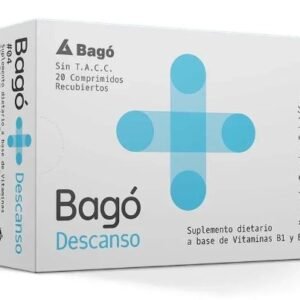 Bago + Descanso Suplemento Vitamina B6 Y B1 Relajación 20 comprimidos