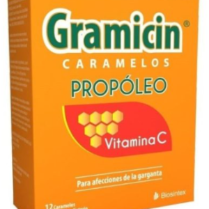 Gramicin Propoleo+Vitamina C Caramelos x12u