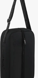 Bolso Matero Travel Tech Morral Resistente Dos Divisiones Negro