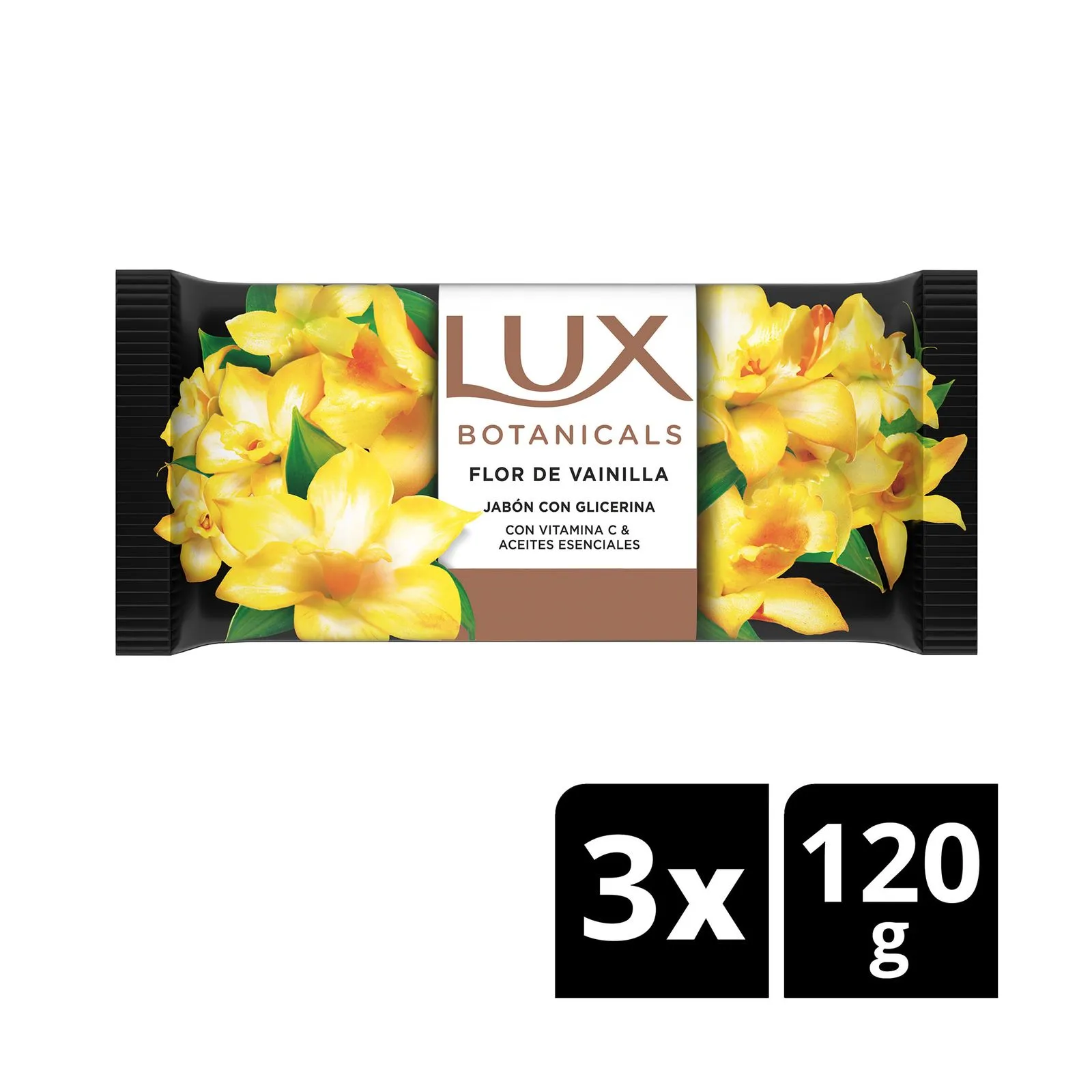 Jabón Lux Botanicals Flor de Vainilla x 3 120 g - Imagen 2