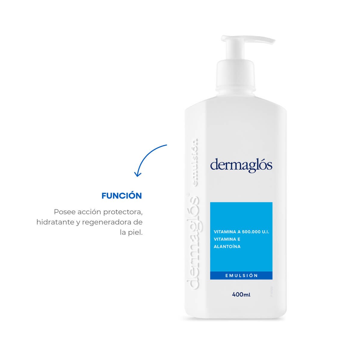 Dermaglos Emulsión x 400 ml - Imagen 3